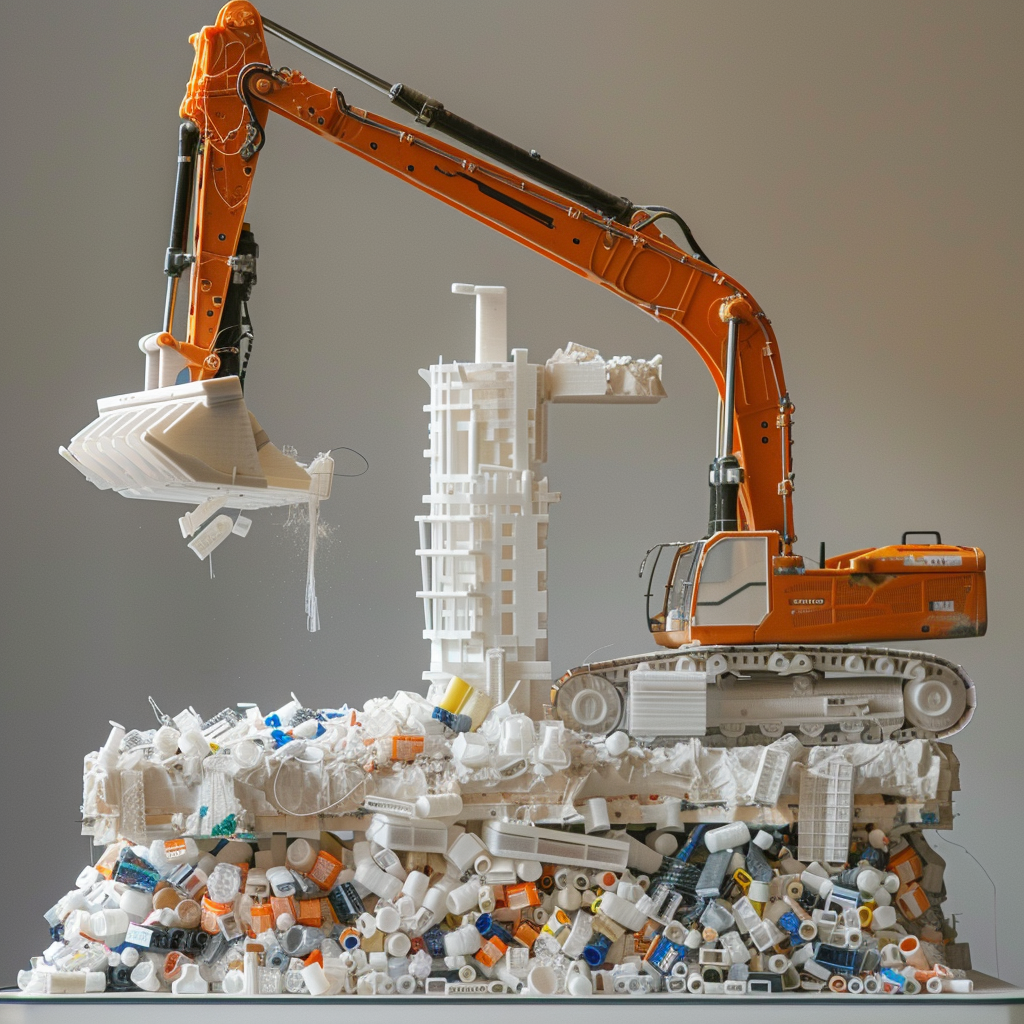 「DigitalArchi」が廃プラ利用の3Dプリント技術で建設業界革新、リアルテック・カタパルトで首位に（ICC FUKUOKA 2024）